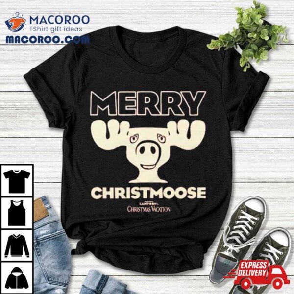 Christmas Vacation Merry Christmoose Retro Shirt