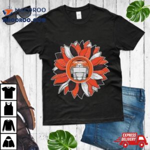 Cincinnati Bengals Football Sunflower Helme Tshirt