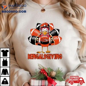 Cincinnati Bengals Turkey Bengalsgiving Thanksgiving Shirt