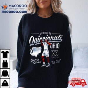 Cincinnati Quincy Olivari Welcome To Quincinnati Tshirt