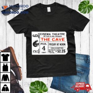Cinema Theatre The Cave General Admission Tshirt