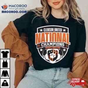 Clemson Tigers Ncaa Men S Soccer National Champions Official Logo Tshirt