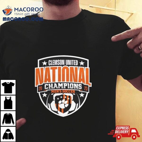 Clemson Tigers 2023 Ncaa Men’s Soccer National Champions Official Logo T Shirt