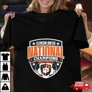 Clemson Tigers Ncaa Men S Soccer National Champions Official Logo Tshirt