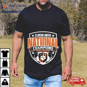 Clemson Tigers Ncaa Men S Soccer National Champions Official Logo Tshirt