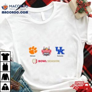 Clemson Tigers Football Vs Kentucky Football Taxslayer Gator Bowl Jacksonville Fl Friday December Bowl Season Tshirt