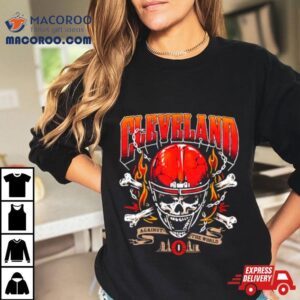 Cleveland Against The World Skull Tshirt