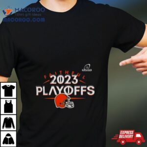 Cleveland Browns Nfl Playoffs Faithful Tshirt