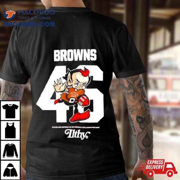 Cleveland Browns Brown Brownie The Elf Shirt