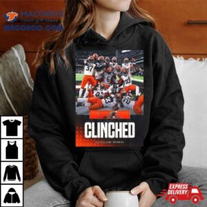 Cleveland Browns Clinched In Nfl Playoffs Tshirt