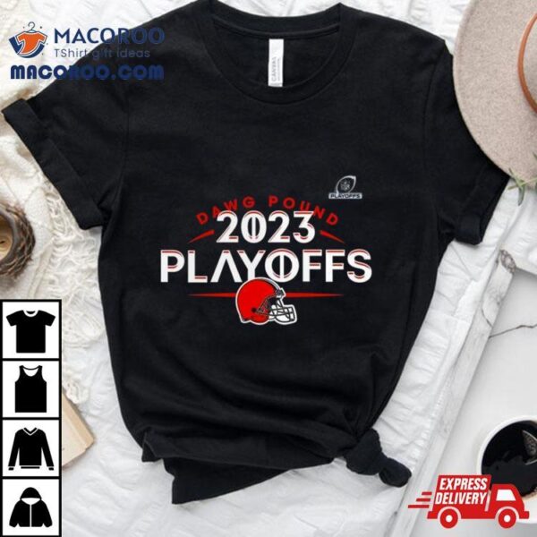 Cleveland Browns Dawg Pound 2023 Nfl Playoffs T Shirt