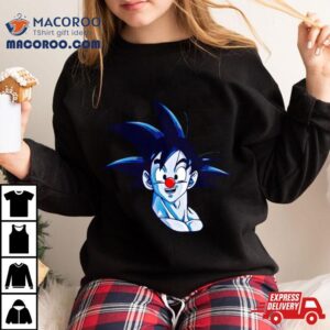 Clown Goku Dragon Balls Anime Funny Tshirt