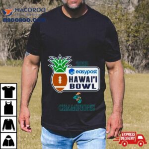 Coastal Carolina Chanticleers Easypost Hawai I Bowl Champions Tshirt