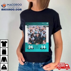 Coastal Carolina Chanticleers Win 24 14 San Jose State 2023 Easypost Hawai’i Bowl Champions Final Score Shirt