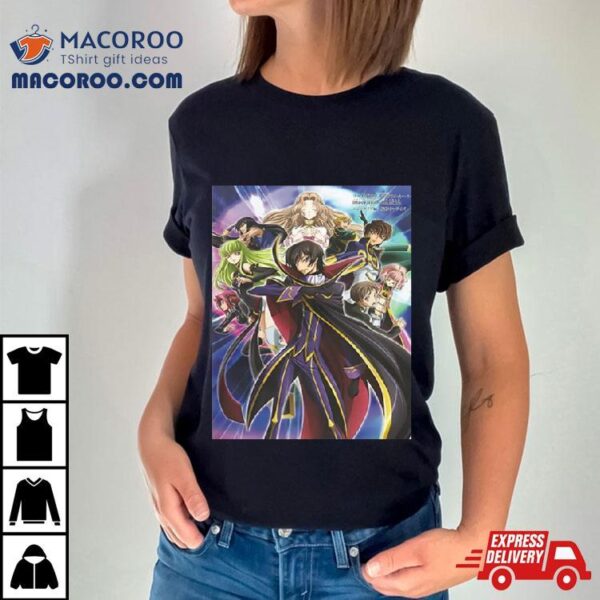 Code Geass Z Of The Recapture Anime Sequel New Inforamtion On December 18 2023 T Shirt