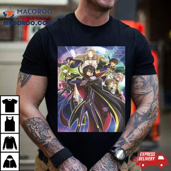 Code Geass Z Of The Recapture Anime Sequel New Inforamtion On December 18 2023 T Shirt