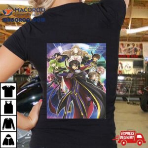 Code Geass Z Of The Recapture Anime Sequel New Inforamtion On December Tshirt