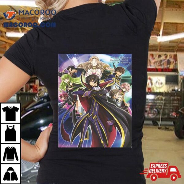 Code Geass Z Of The Recapture Anime Sequel New Inforamtion On December 18 2023 T Shirt