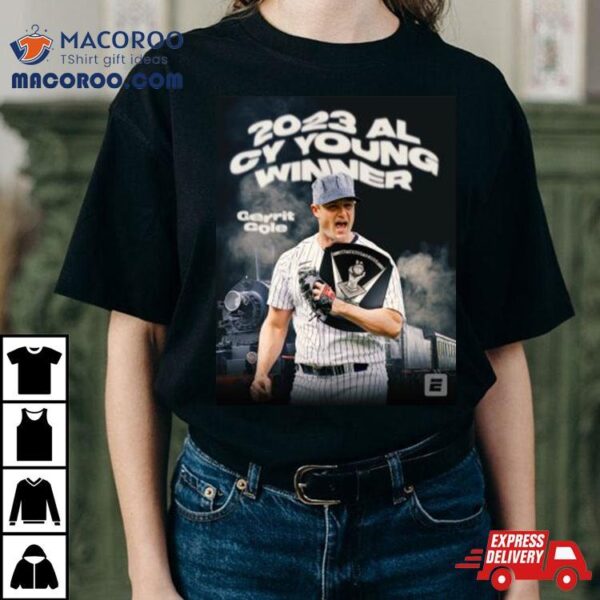 Cole Train Wins 2023 Mlb Al Cy Young Shirt