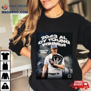 Cole Train Wins Mlb Al Cy Young Tshirt