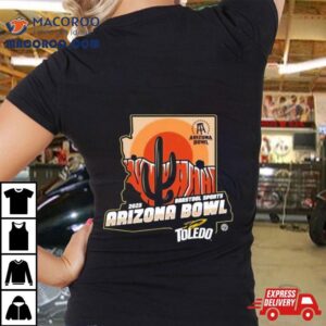 College Football Bowl Arizona Bowl Toledo Rockets Logo Tshirt