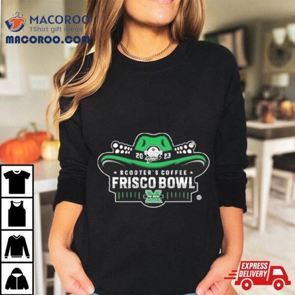 College Football Bowl Games 2023 24 Marshall Thundering Herd 2023 Frisco Bowl T Shirt