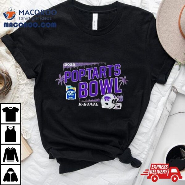 College Football Bowl Games 2023 Pop Tarts Bowl Kansas State Wildcats Helmet Shirt