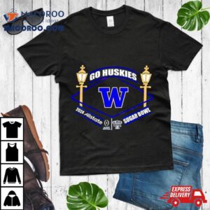 College Football Playoff Washington Sugar Bowl Bound Tshirt