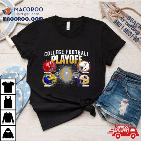 College Football Playoff 2024 4 Team Shirt