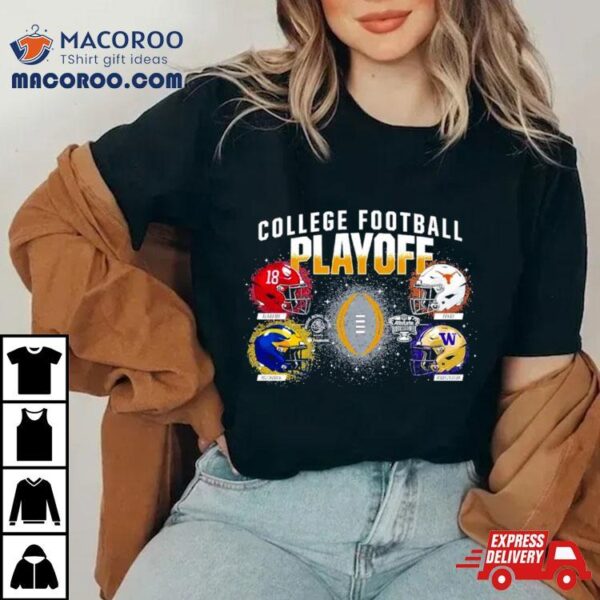 College Football Playoff 2024 4 Team Shirt