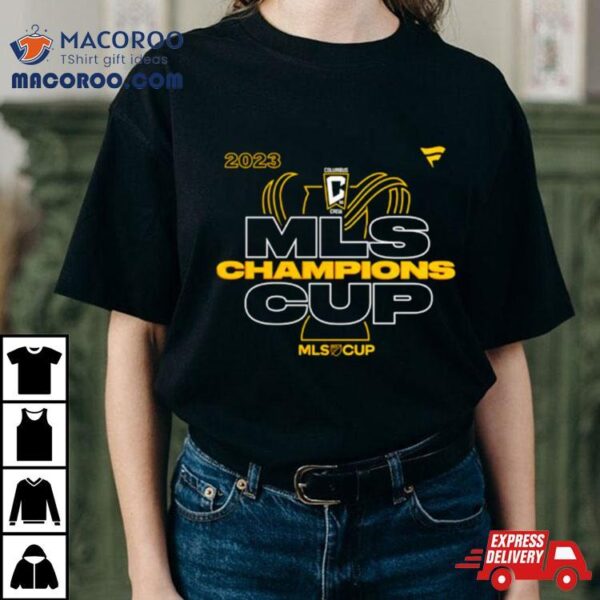 Columbus Crew 2023 Mls Cup Champions Locker Room Shirt