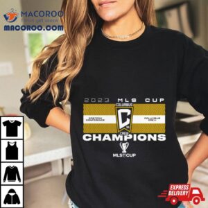 Columbus Crew Mls Cup Champions Perfect Form Tshirt