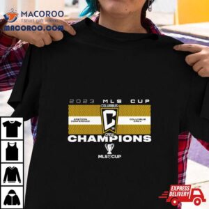 Columbus Crew Mls Cup Champions Perfect Form Tshirt