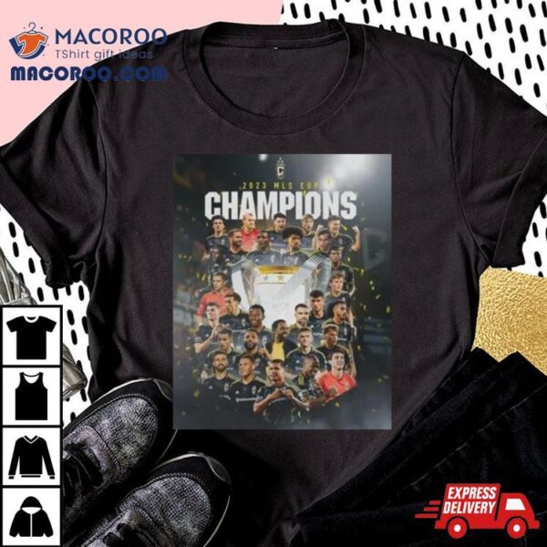 Columbus Crew 2023 Mls Cup Champions Poster Shirt