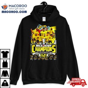 Columbus Crew Mls Cup Champions Signatures Tshirt