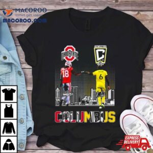 Columbus Sports Teams Marvin Jr And Darlington Nagbe Signatures Tshirt