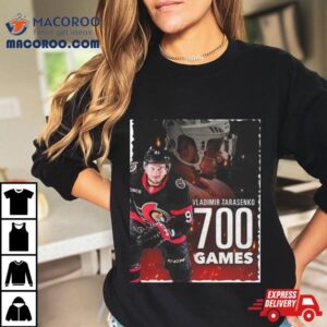 Congrast Vladimir Tarasenko With Game Th In Ottawa Senators Nhl Tshirt