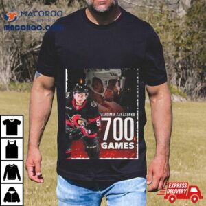 Congrast Vladimir Tarasenko With Game Th In Ottawa Senators Nhl Tshirt