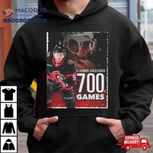 Congrast Vladimir Tarasenko With Game Th In Ottawa Senators Nhl Tshirt