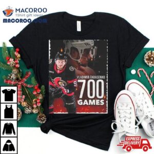 Congrast Vladimir Tarasenko With Game Th In Ottawa Senators Nhl Tshirt