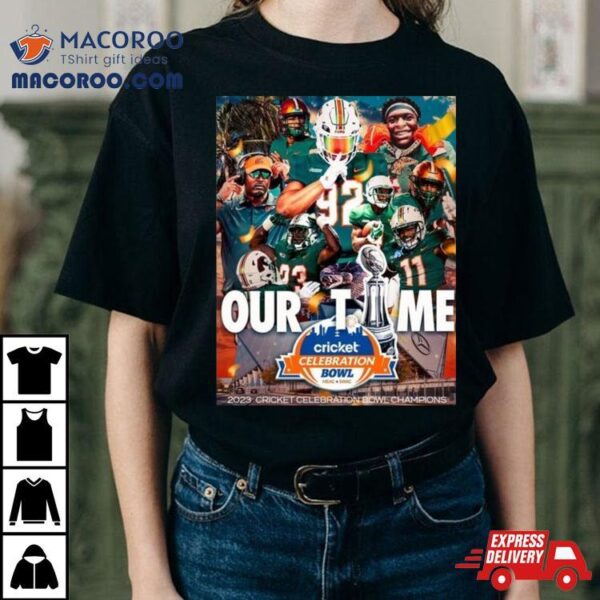 Congrats Florida A And M Rattlers Football For The Cricket Celebration Bowl Champions 2023 T Shirt