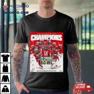 Congrats Jacksonville State Gamecocks Football Are New Orleans Bowl Champions Tshirt