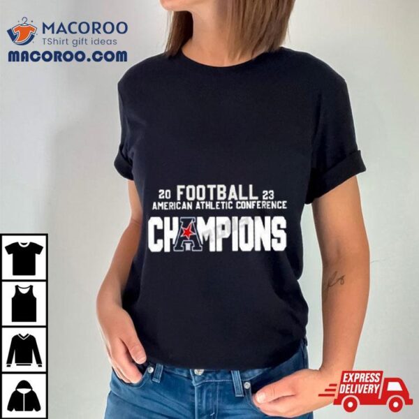 Congrats Smu Mustangs Champions 2023 American Athletic Conference Championship T Shirt