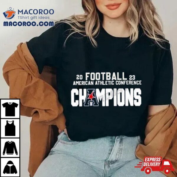 Congrats Smu Mustangs Champions 2023 American Athletic Conference Championship T Shirt