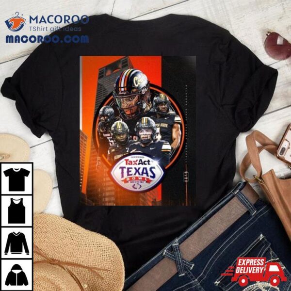 Congrats To Oklahoma State Cowboys Football Is The 2023 Taxact Texas Bowl Champions Ncaa College Football T Shirt