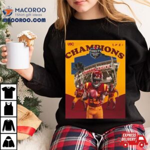 Congrats To Usc Trojans Is The Directtv Holiday Bowl Champions Ncaa College Football Tshirt