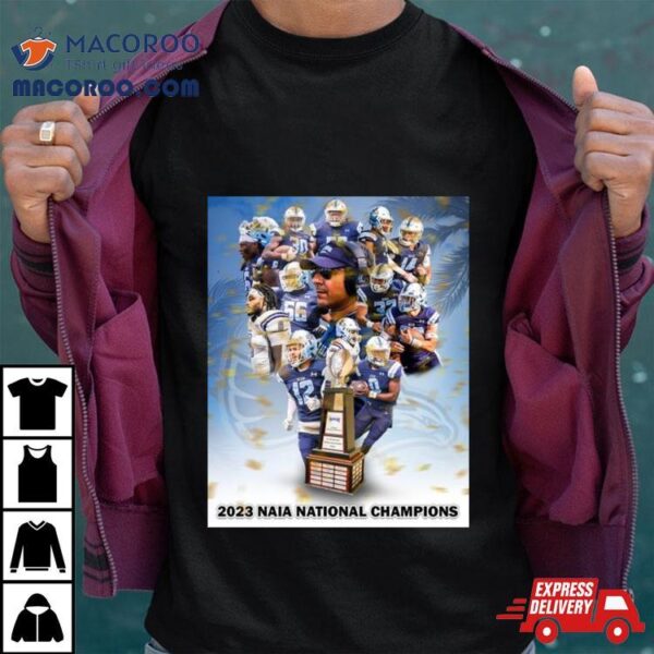 Congratulations 2023 Naia National Champions Keiser Football Shirt