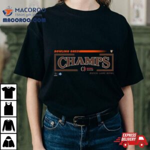 Congratulations Bowling Green Is Champions Of Quick Lane Bowl College Football Bowl Games Season Tshirt