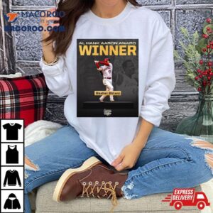 Congratulations To Shohei Ohtani Is The American League Hank Aaron Award Winner Unique Tshirt