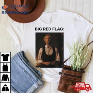 Coriolanus Snow The Hunger Games Red Flag Tshirt